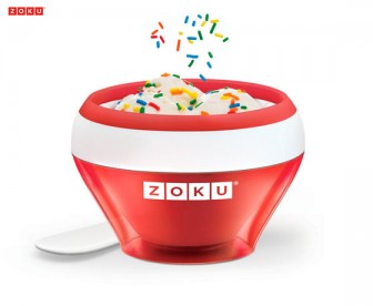 【1件包邮】Zoku 不插电冰淇淋杯 红色款 